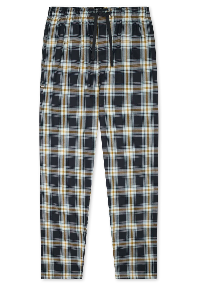 Hose Blau/Gelb kariert - Mix+Relax