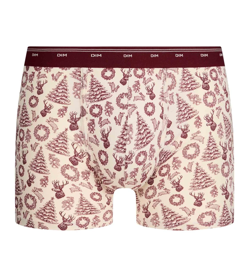 Boxer homme imprimé ivoire Trendy
