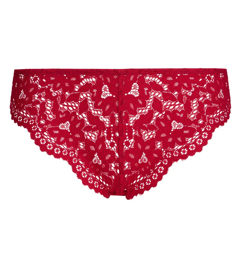 Culotte taille haute rouge Burning Eclat