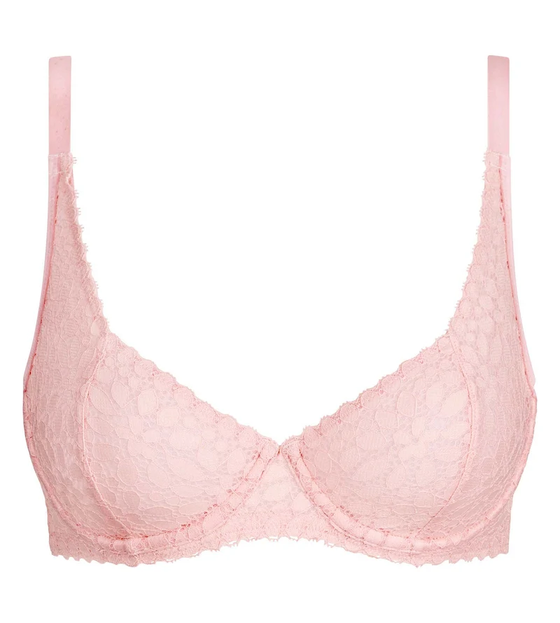 Soutien-gorge à armatures emboîtant rose pétale Daily Dentelle
