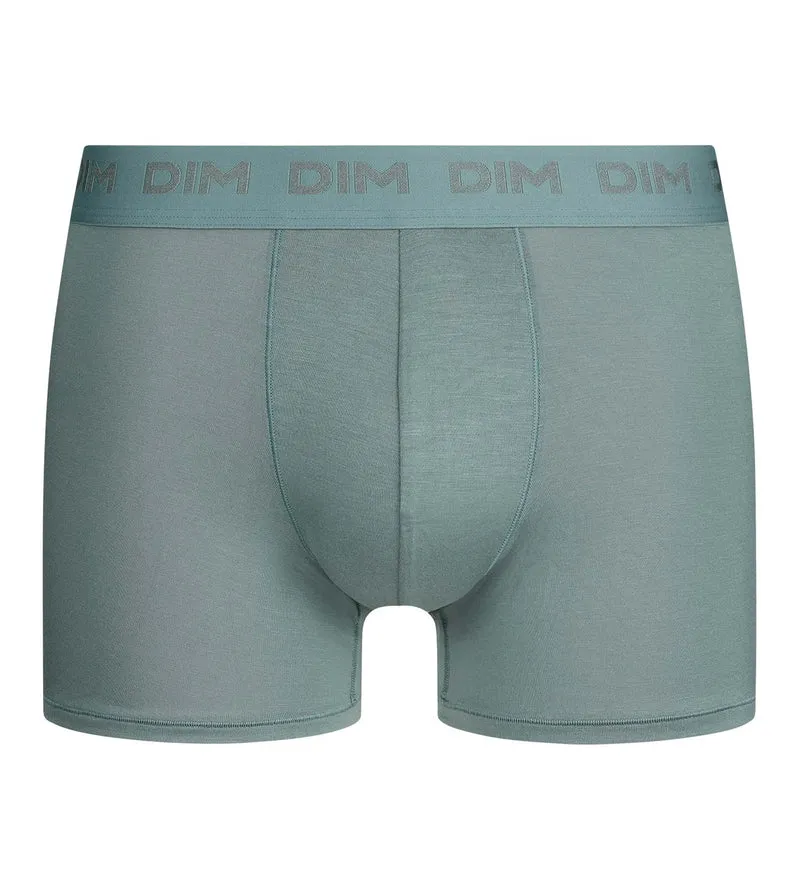 Boxer Homme Ultra Stretch Viscose Bleu Gris