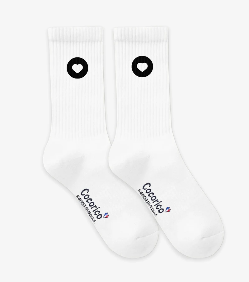 Chaussettes Sport Homme Blanc - Boost