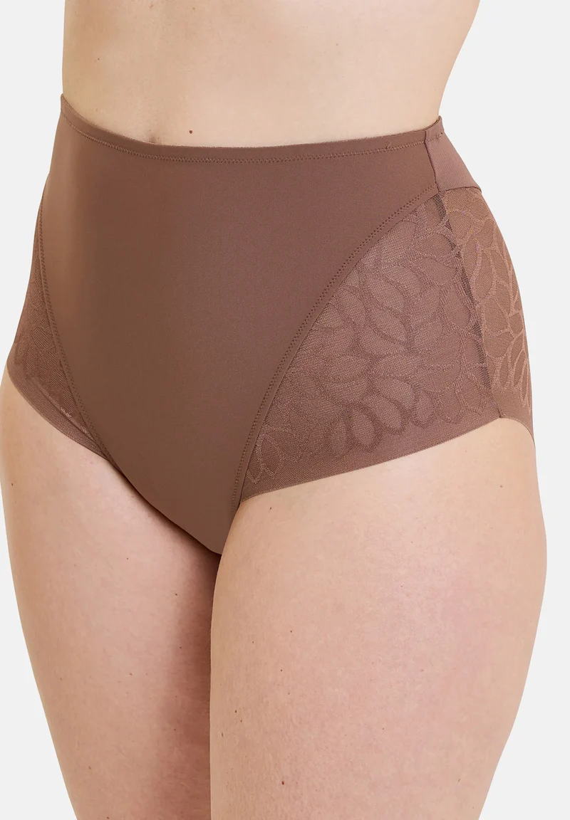Culotte taille Haute Perfect Curves Marron Muscade