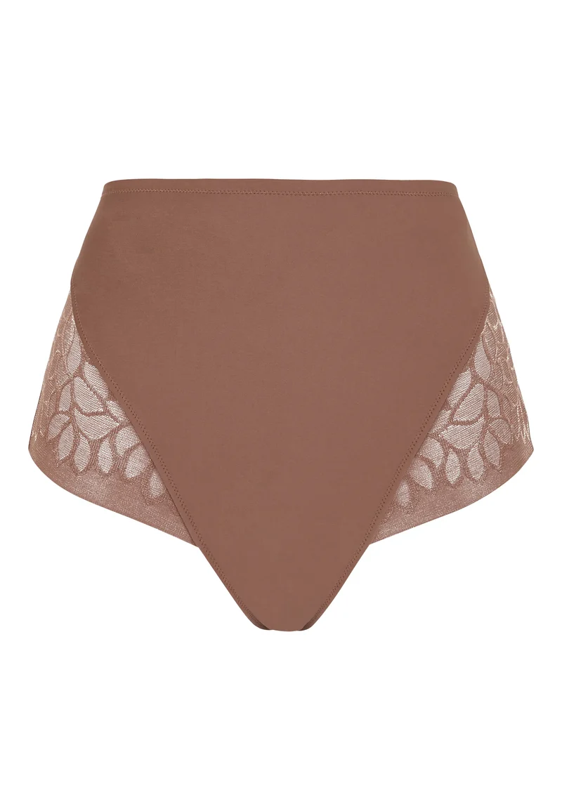 Culotte taille Haute Perfect Curves Marron Muscade