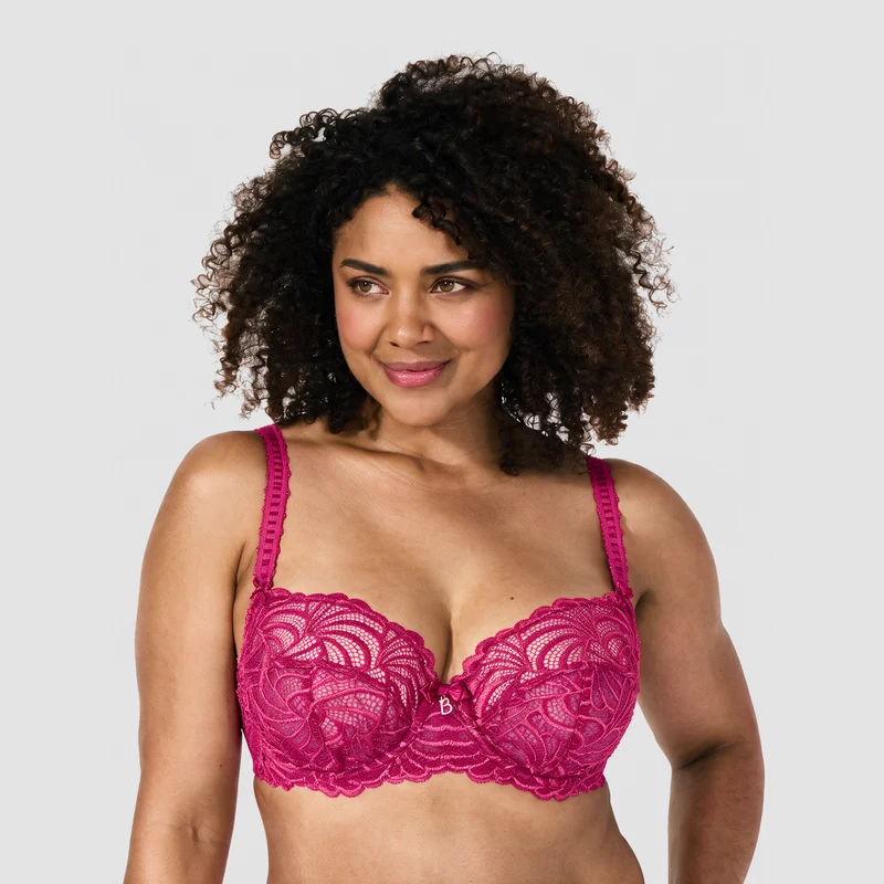 Soutien-gorge emboîtant rose fuchsia Pampelune