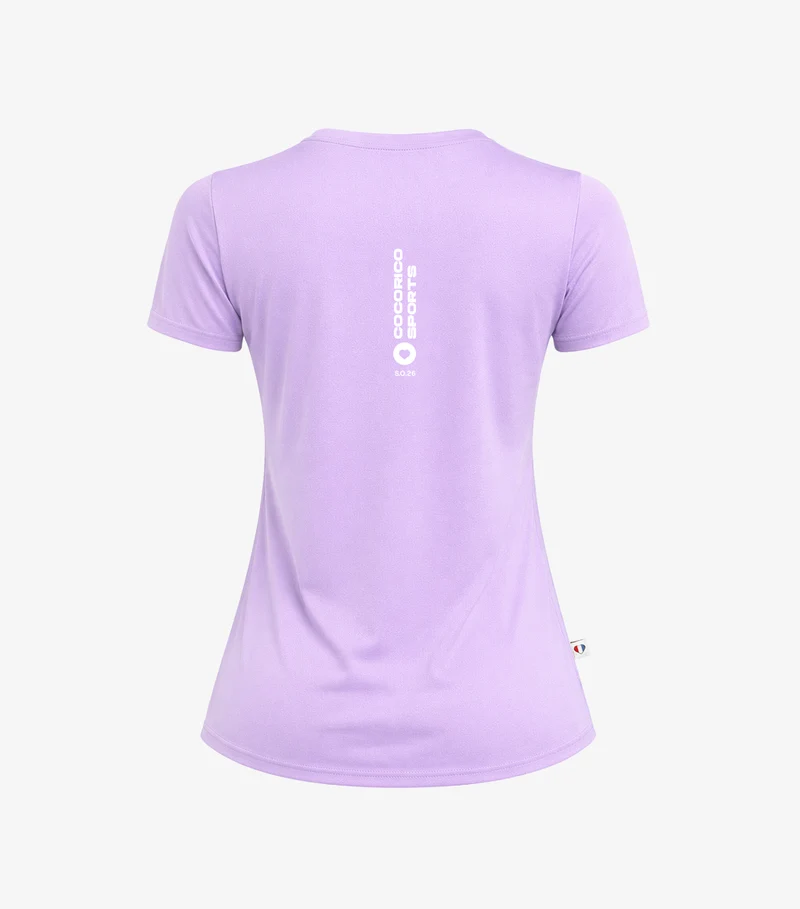 T-Shirt Sport Femme Lilas - Focus