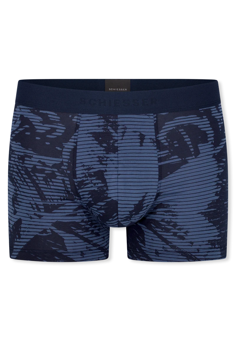 Enge Boxershorts Blau gemustert - 95/5