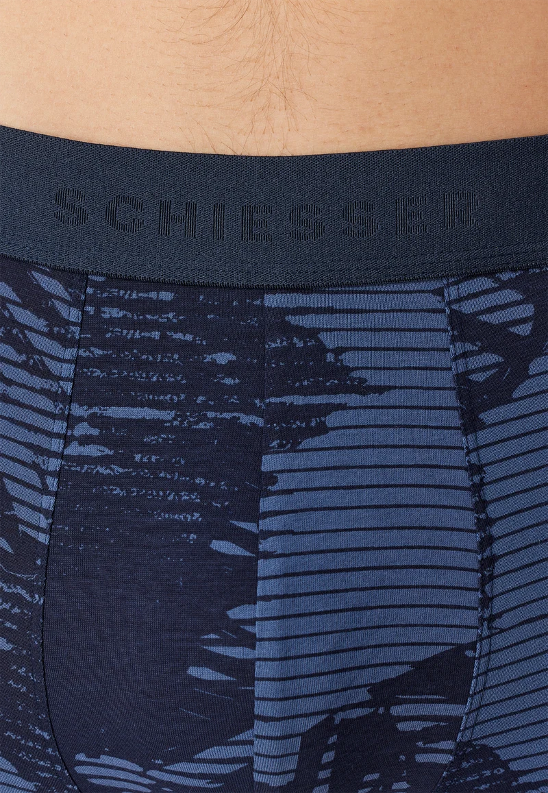 Enge Boxershorts Blau gemustert - 95/5