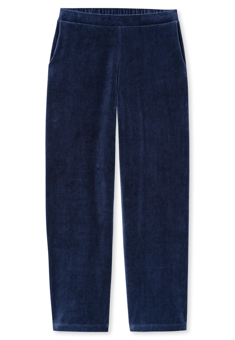 Lounge Set Dunkelblau - Casual Velour