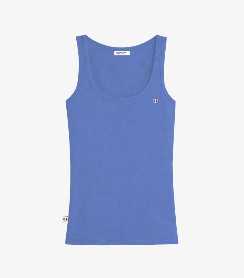 Débardeur Femme Bleu Riviera - Iconique