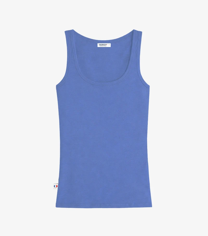 Débardeur Femme Bleu Riviera - Intemporel