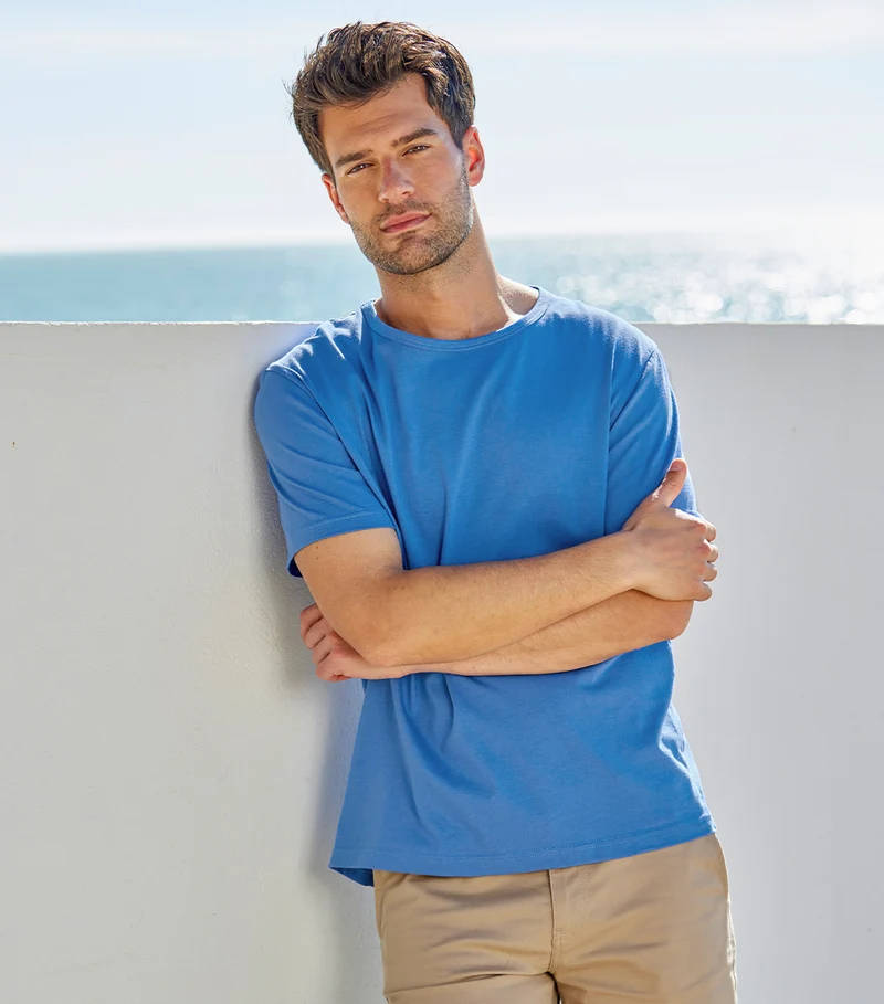 T-shirt Homme Bleu Riviera - Intemporel