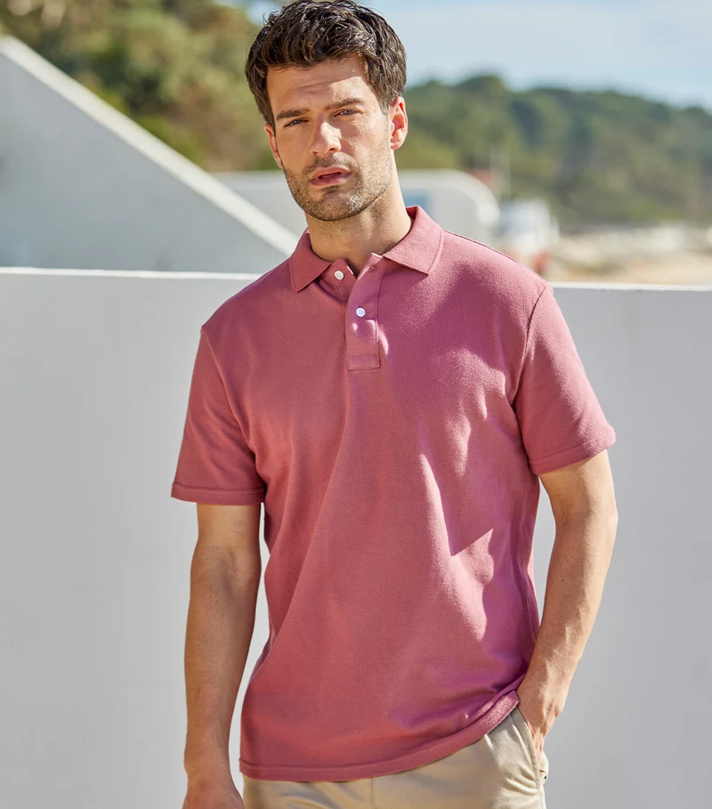 Polo Homme Rose - Intemporel