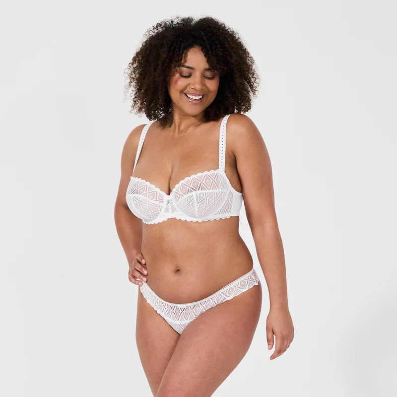 Slip blanc Amelia