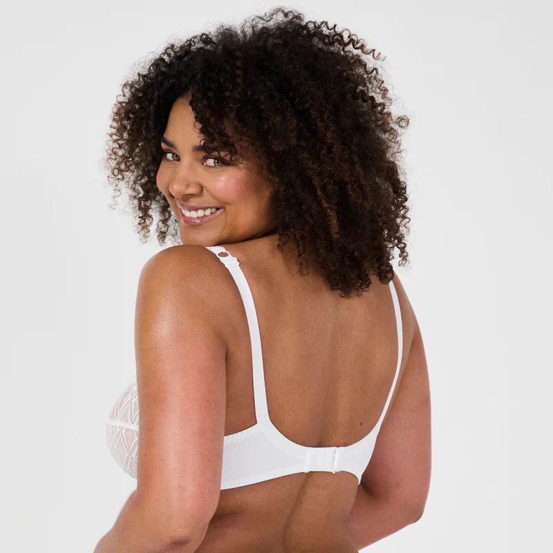 Soutien-gorge emboîtant blanc Amelia