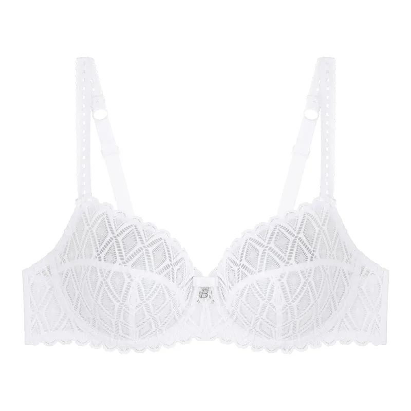 Soutien-gorge emboîtant blanc Amelia