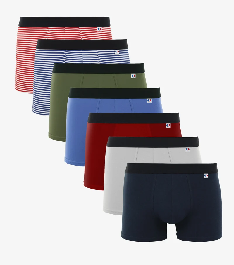 Boxer Homme x7 - Semainier