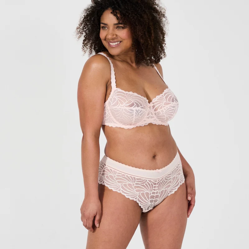 Shorty rose poudré Pampelune