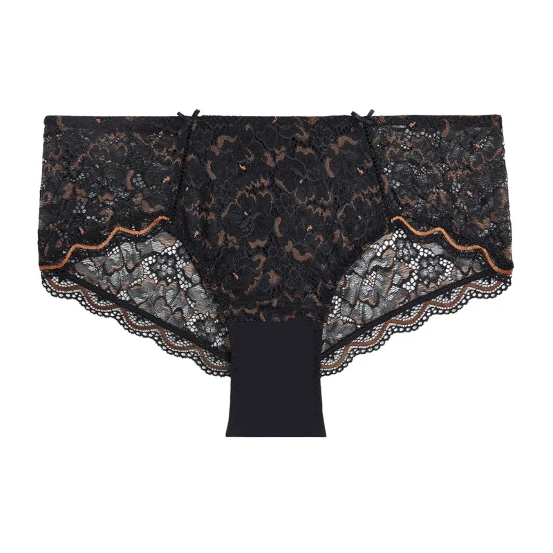 Shorty noir Luccia