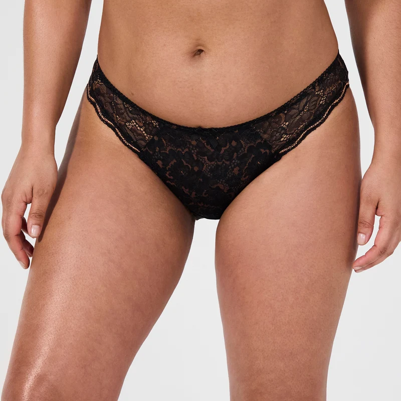 Slip noir Luccia