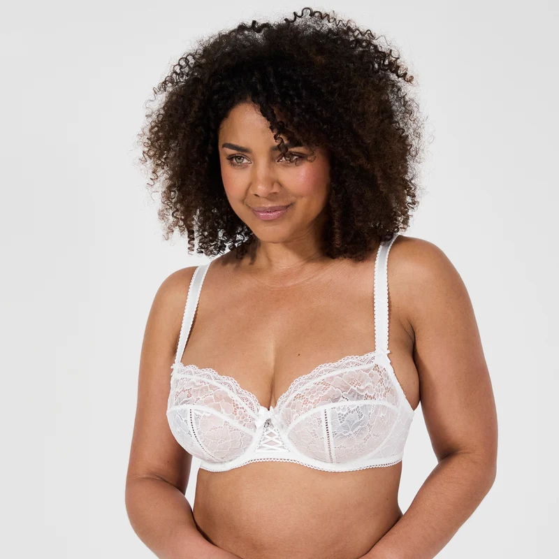 Soutien-gorge emboîtant blanc Luccia