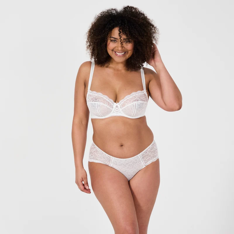Soutien-gorge emboîtant blanc Luccia