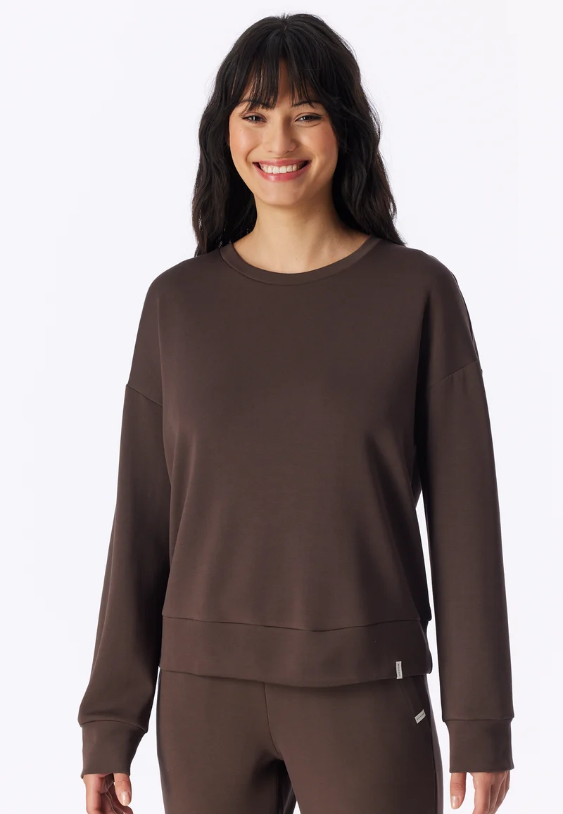 Sweatshirt Braun - Mix+Relax
