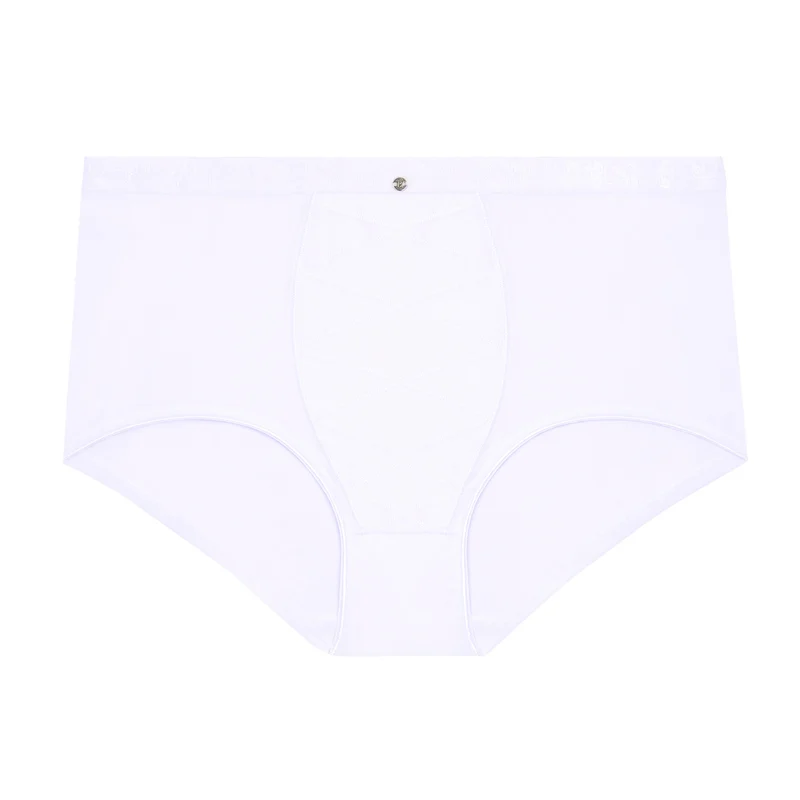 Culotte taille haute ventre plat blanc Just micro