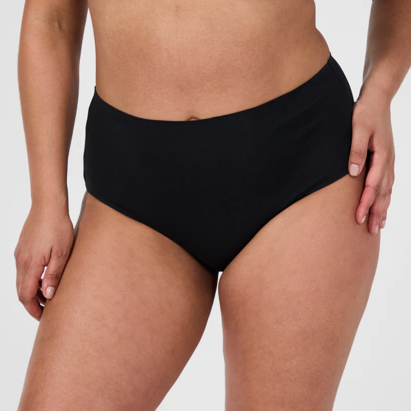 Culotte taille haute one size noir Just one cotton