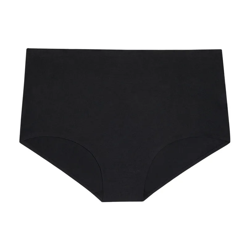 Culotte taille haute one size noir Just one cotton