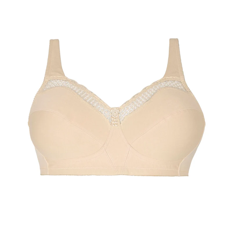 Soutien-gorge sans armatures nude Cotton confort