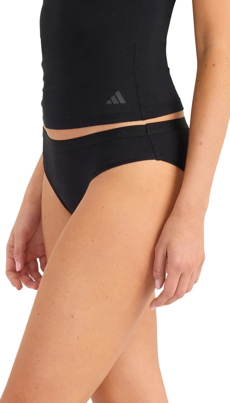 Slip 4er-Pack Weiss/Schwarz - ADIDAS