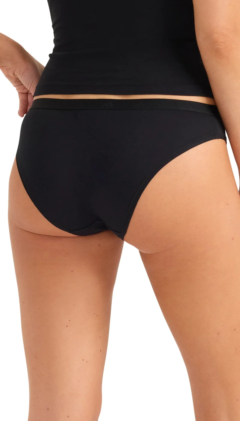 Slip 4er-Pack Weiss/Schwarz - ADIDAS
