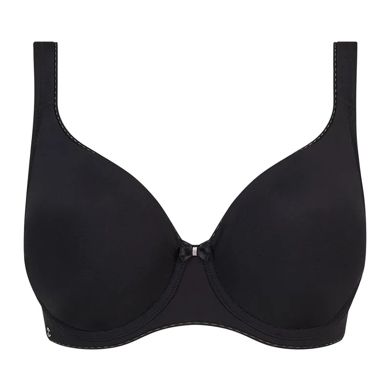 Soutien-gorge moulé emboîtant noir Just daily