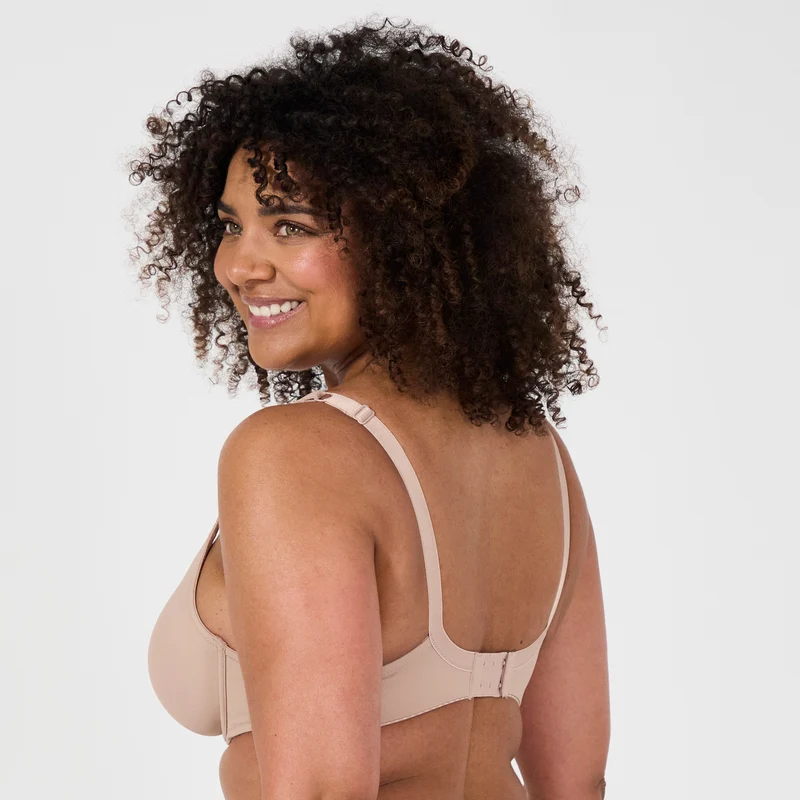 Soutien-gorge moulé emboîtant nude foncé Just daily