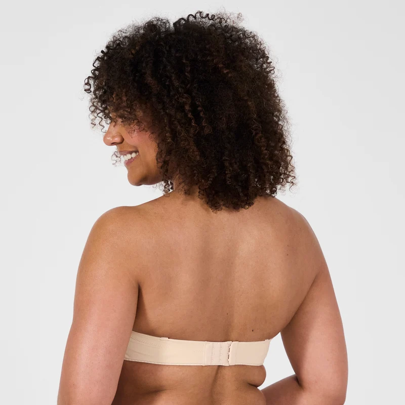 Soutien-gorge bandeau avec armatures nude Just daily