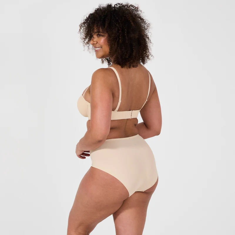 Soutien-gorge bandeau avec armatures nude Just daily