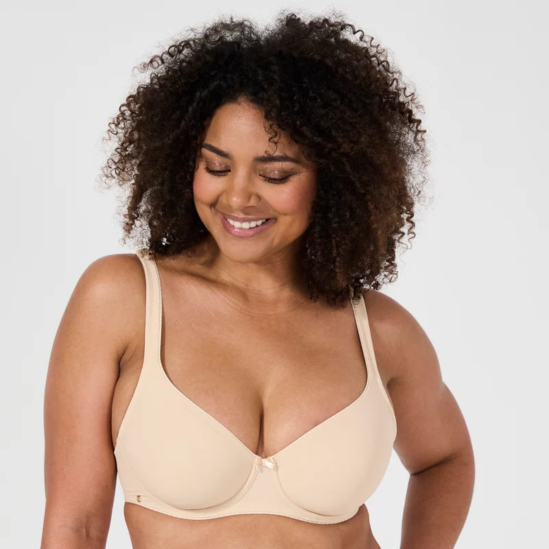 Soutien-gorge moulé emboîtant nude Just daily