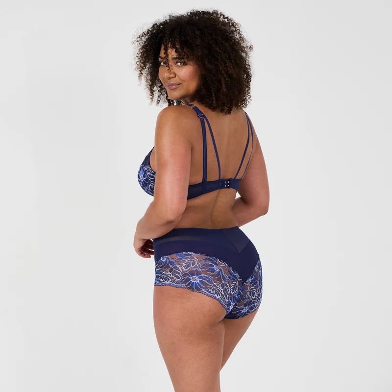 Culotte bleu Lathy