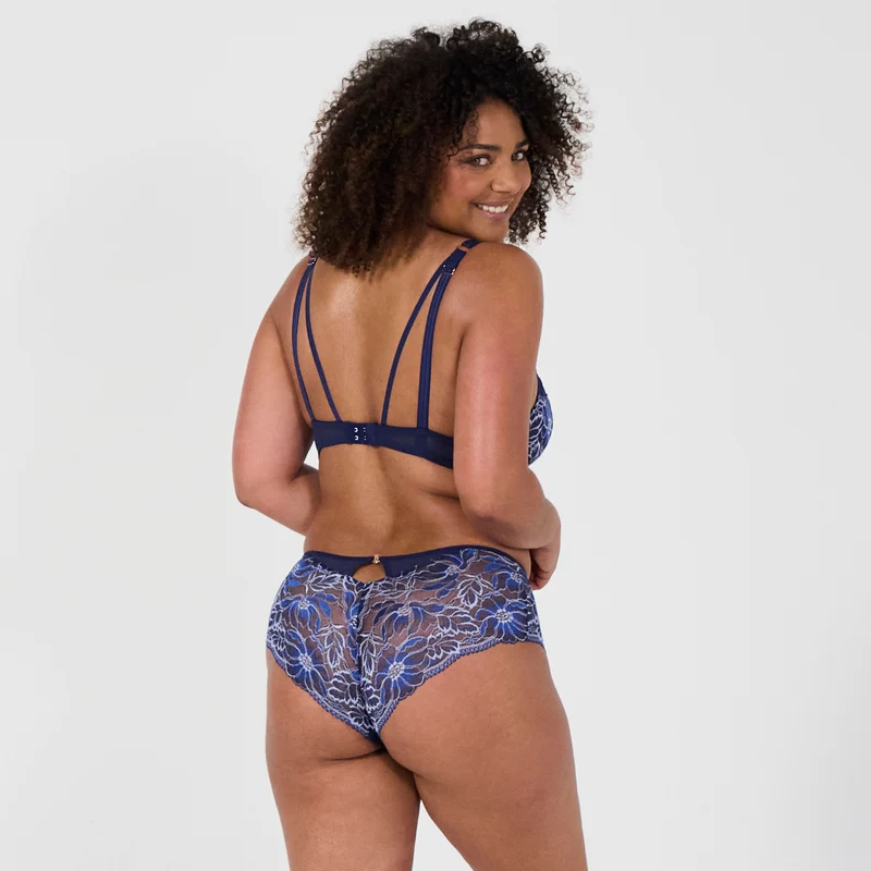 Shorty bleu Lathy