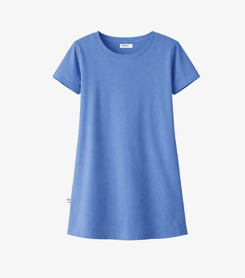 Robe de Nuit Femme Bleu Riviera - Intemporel