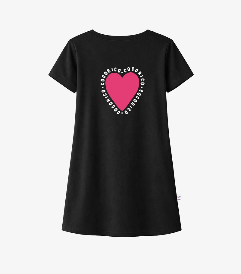 Robe de Nuit Femme Noir - Câlin