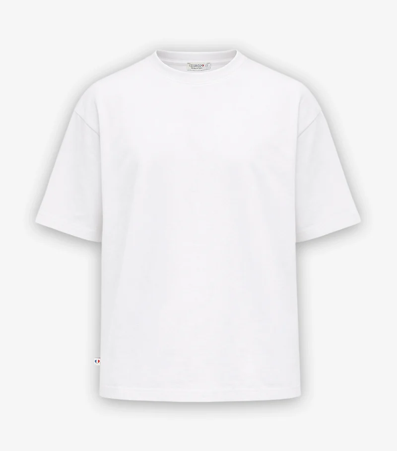 T-shirt Oversize Homme Blanc - Intemporel