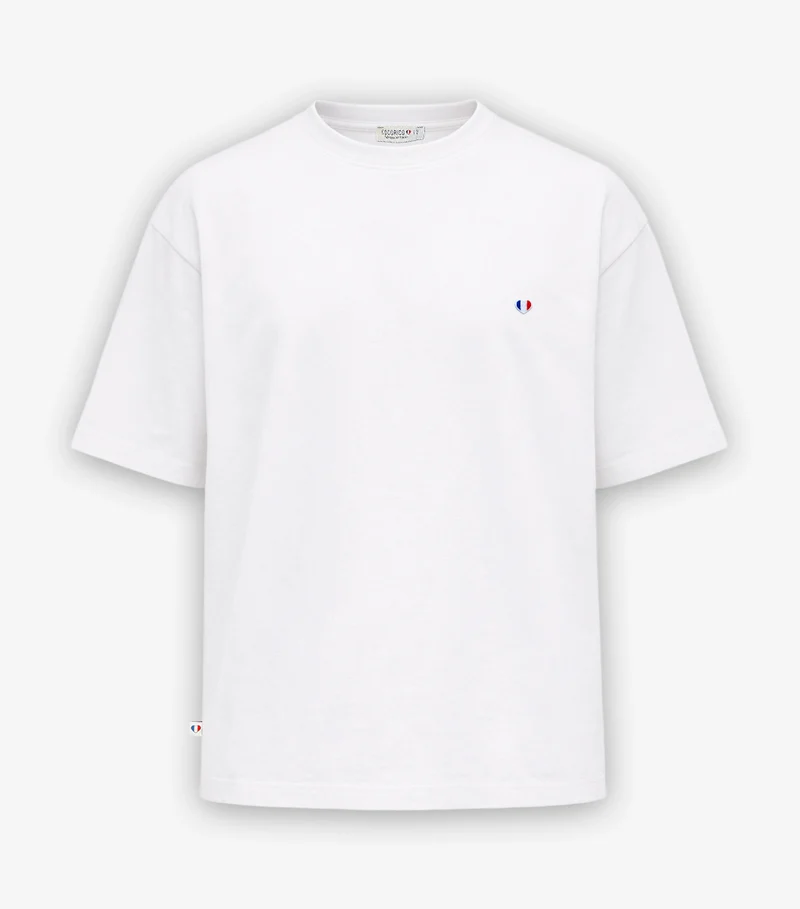 T-shirt Oversize Homme Blanc - Iconique