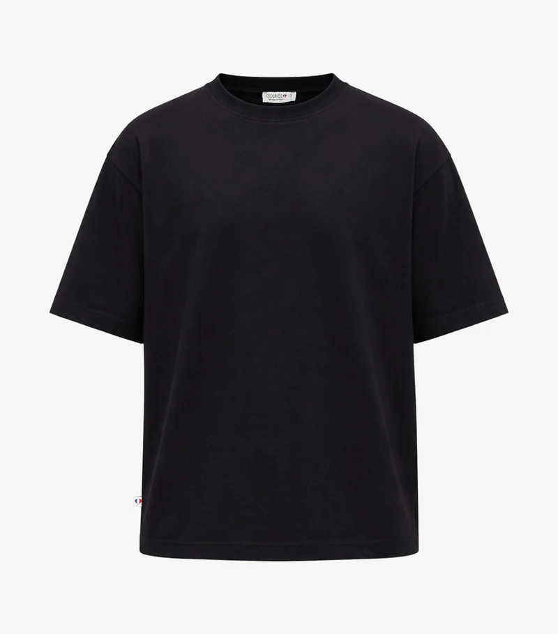 T-shirt Oversize Homme Noir - Intemporel