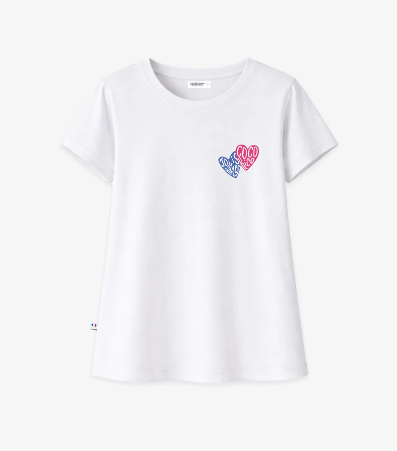 T-shirt Pyjama Femme Blanc - Jolis Rêves