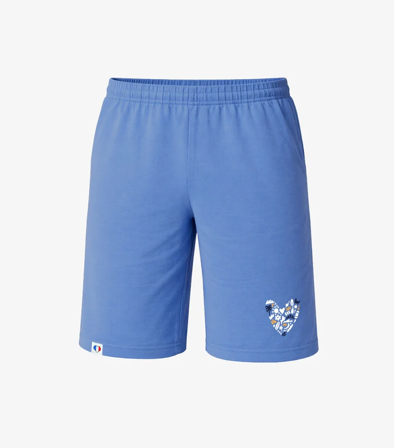 Short Pyjama Homme Bleu Riviera - Rêveur