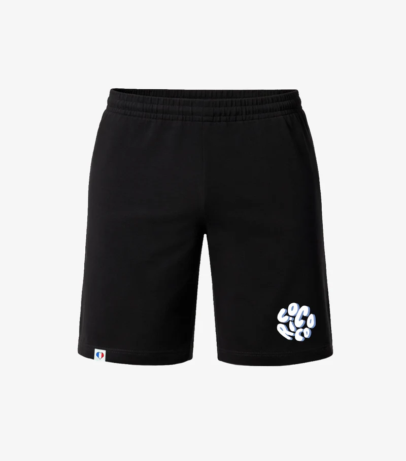 Short Pyjama Homme Noir - Nuage