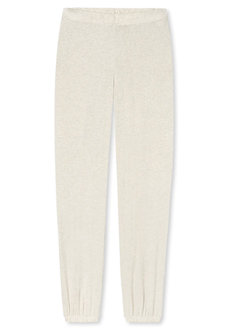 Lounge Set mit Bündchen Off White - Casual Fashion