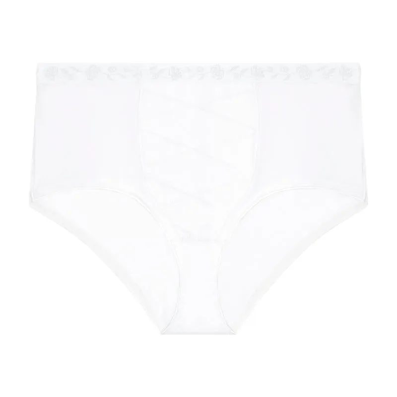 Culotte ventre plat blanc Just micro